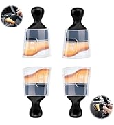 flewfun 4 Pcs Car Detailing Brush, car wash Brush, car Interior Cleaning Brush Ideal for Interior...