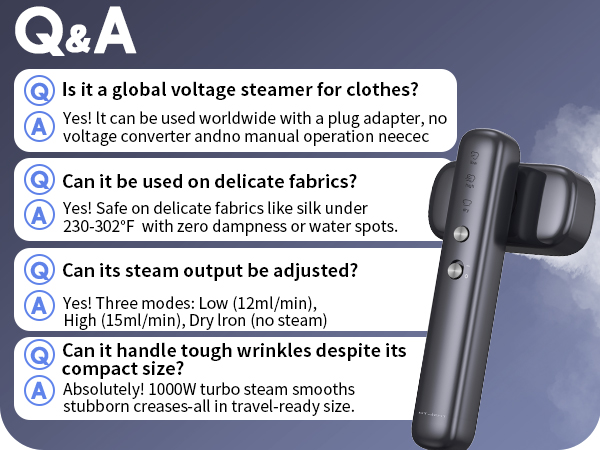 Travel Garment Steamers
