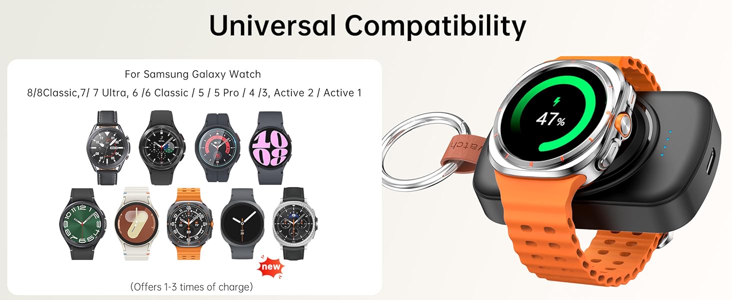 samsung watch 4 charger samsung galaxy watch ultra charger portable watch charger