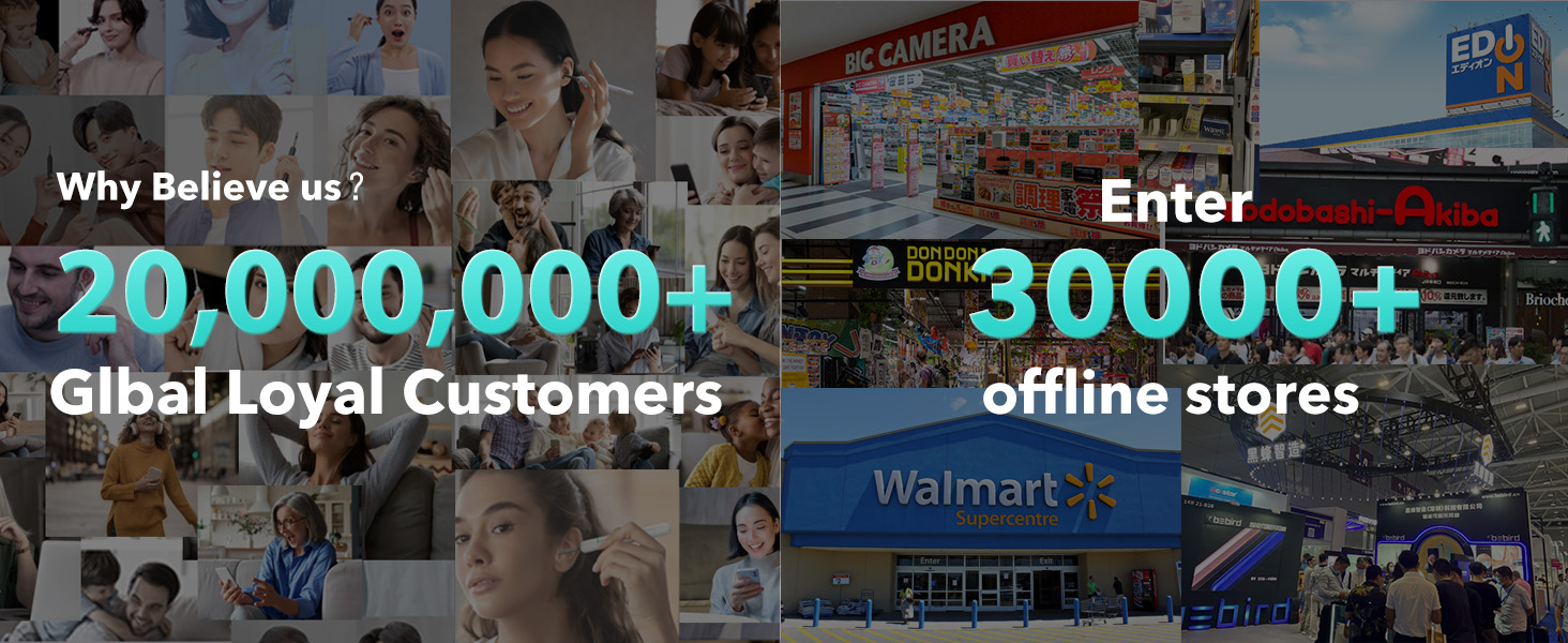 BEBIRD PRO NOTE5 GLOBAL CUSTOMERS OFFLINE STORES