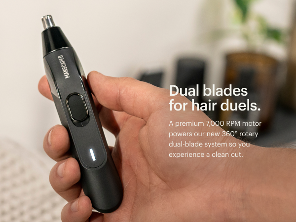manscaped weed whacker nose ear hair trimmer