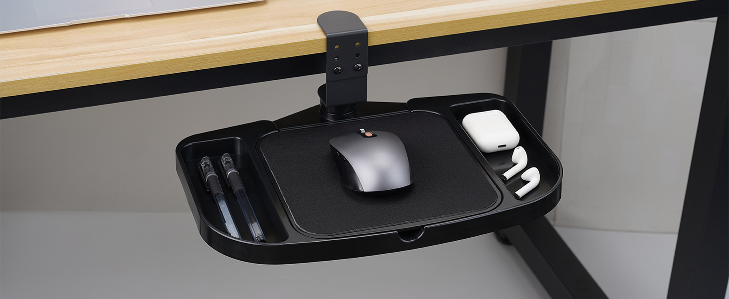 Multi-functional mouse tray