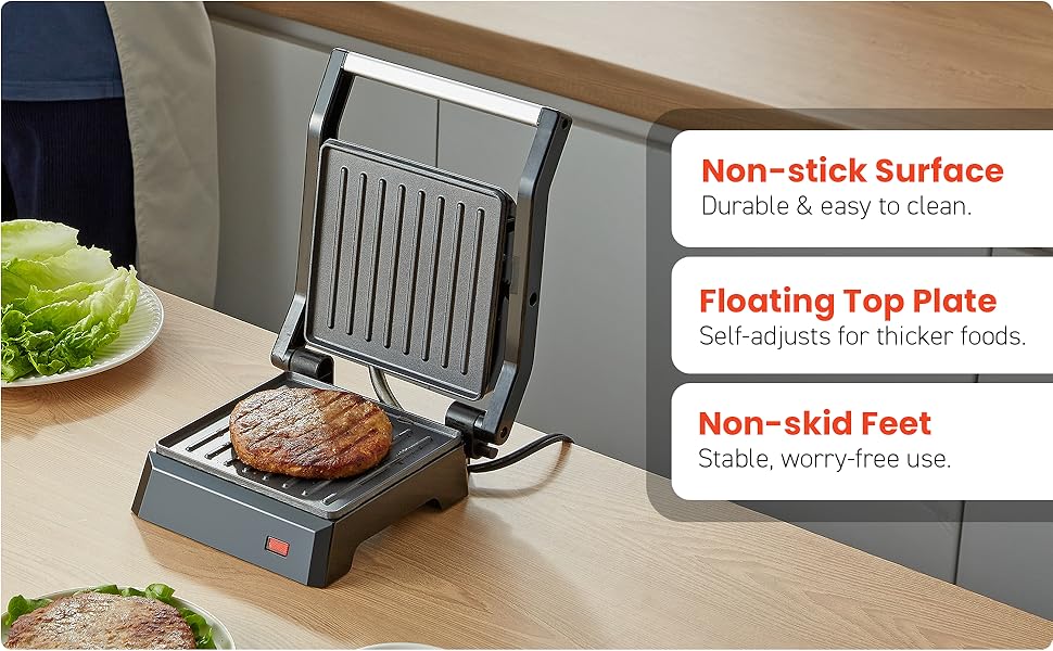 Elite Gourmet EPN160 burger veggie patties beyond burger