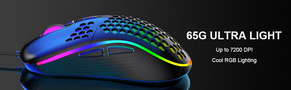 Honeycomb Shell Gaming Mouse