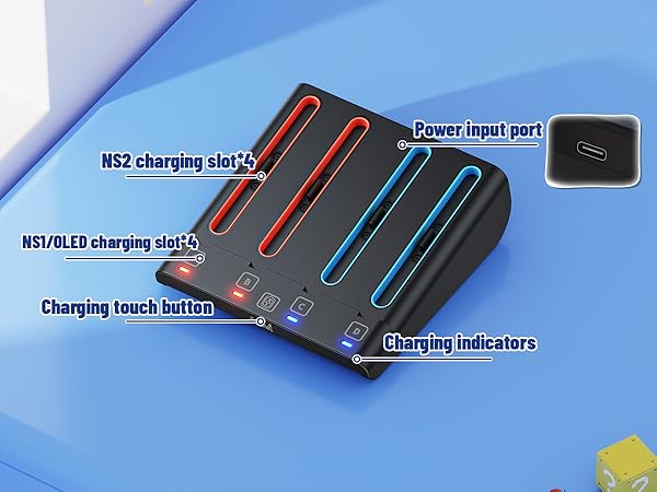 nintendo switch 2 controller charging dock
