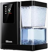 Silonn Nugget Ice Maker Countertop with 3L Detachable Tank – 40 lbs/Day Self-Cleaning &amp; Timer, 40...