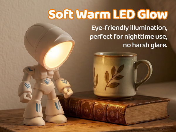 robot night light