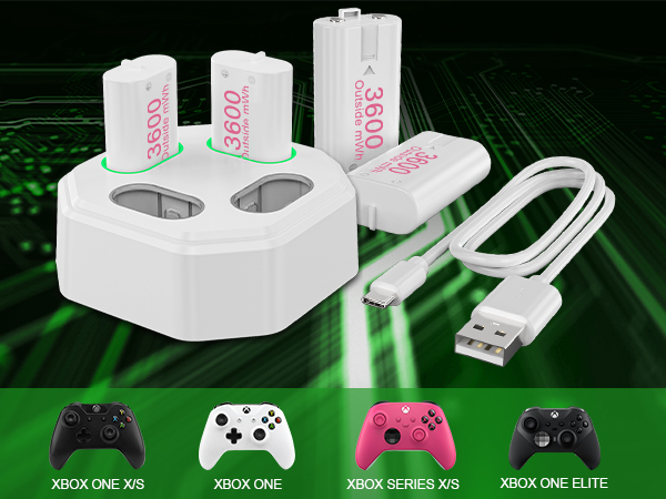 xbox controller rechargeable battery