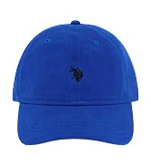 U.S. Polo Assn. Baseball Cap, 100% Cotton Adjustable Dad Hat with Small Pony Logo