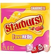 STARBURST FaveREDS Fruit Chews Candy, Chewy Candy, 15.6 oz Sharing Size Bag