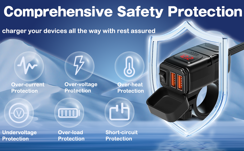 Motorcycle Phone Charger