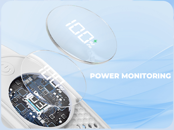 3-Speed, LED Display, 4000mAh, Type-C Port