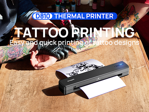 Printer Portable printer thermal printer inkless printer wireless printer