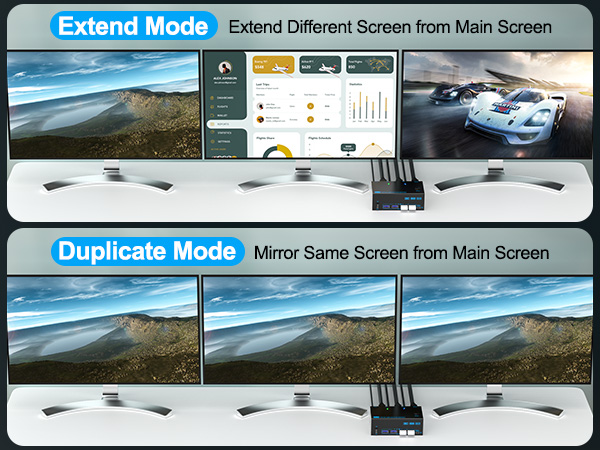 3 monitors 2 computers kvm switch
