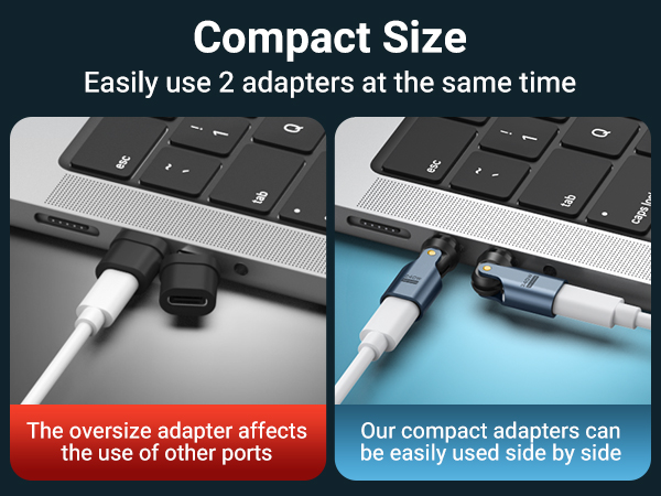 usb c adapter 180 degree