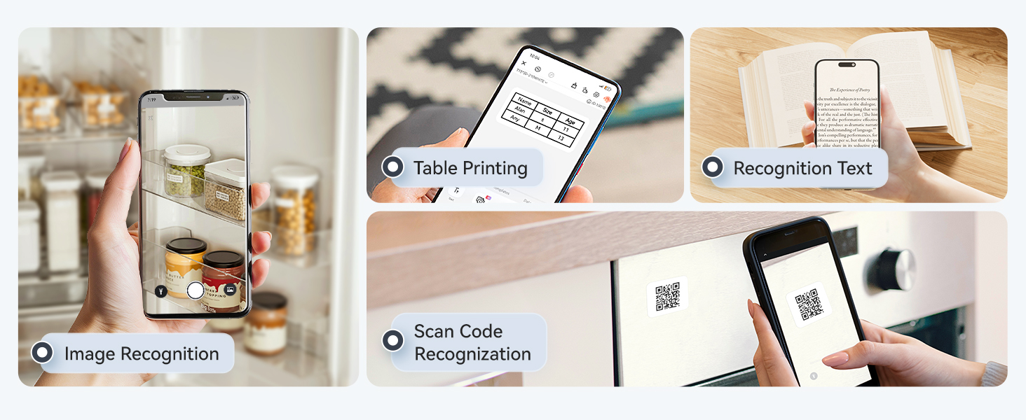NIIMBOT D110 Upgraded Version Mini Label Maker Machine with Tape