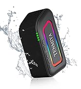 TENMIYA Portable Bluetooth Speaker: IPX7 Waterproof, 105db Loud Sound, Deep Bass, Bluetooth 5.3, ...