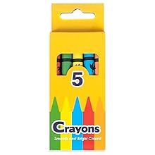 crayons wax non toxic beeswax red yellow blue green orange primary colors bulk kids bundle set