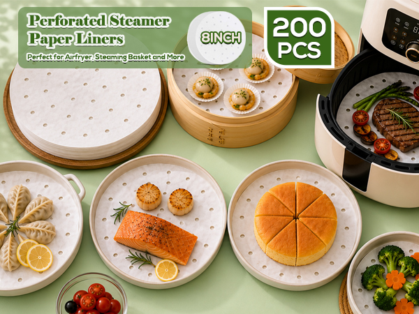 perforated air fryer liners