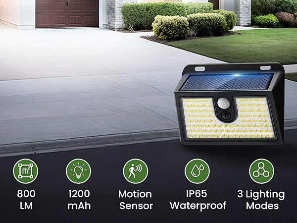 solar motion lights