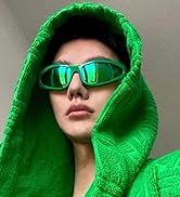 LASPOR Wrap Around Sport Sunglasses for Women Men Sport Shades Glasses y2k sunglasses