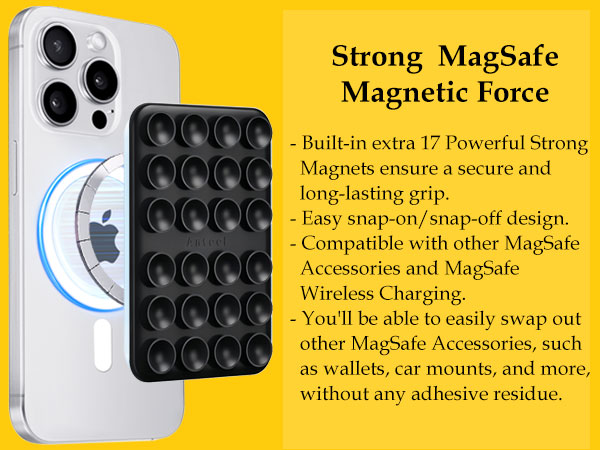 phone suction magnet