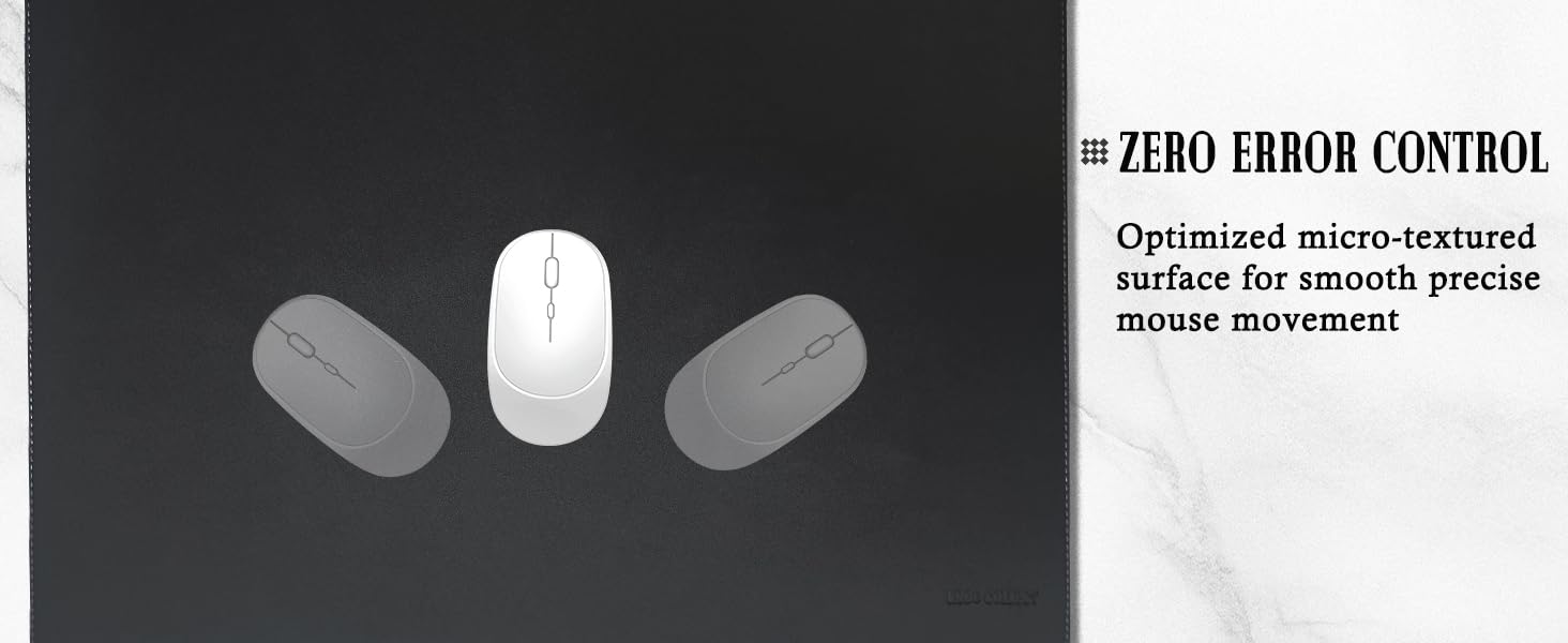 ergo collect desktop mats for desk black with edge protector