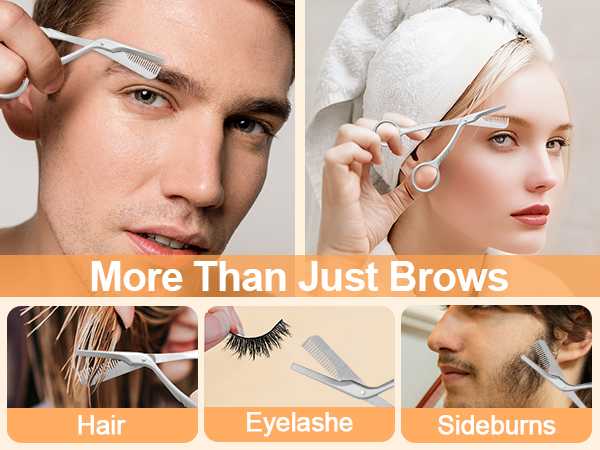 Eyebrow Trimmer For Men with Comb