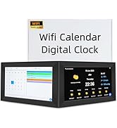 YUYIALARM WIFI 10.1 Inch Digital Calendar Chore Chart, Smart Touchscreen Electronic Calendar Fami...