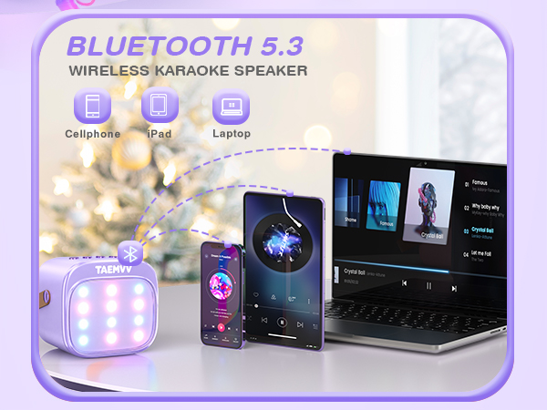 Mini Karaoke Machine for Kids
