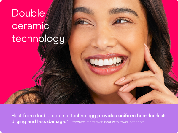 Conair small, mini, and compact hair dryer for travel. Handle folds for easy storage.