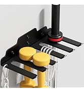 XZHXFX Barbell Wall Holder,Single Barbell wall Mount Hanger,Garage Gym Bar Wall Rack,Vertical Oly...