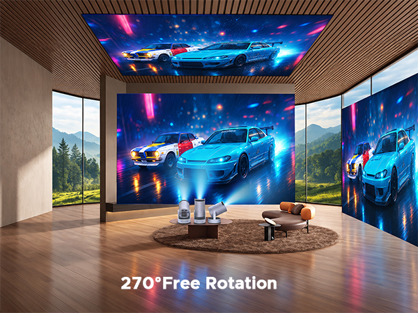 270°Free Rotation