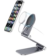 Foldable Stand for MagSafe Charger, OMOTON Phone Stand Holder for MagSafe Accessories, Compatible...