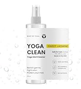 Yoga Clean - 100% Natural Yoga Mat Cleaning Spray and Deodorizer To Fight Odor and Protect Your M...