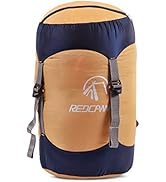 REDCAMP Nylon Compression Stuff Sack, 10L/17L/27L/40L Lightweight Sleeping Bag Compression Sack G...