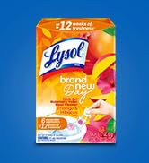 Lysol Click Gel Automatic Toilet Bowl Cleaner, Gel Toilet Bowl Cleaner, For Cleaning and Refreshi...