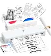 Phomemo M834 Ultra Portable Printer (Upgraded), Wireless Bluetooth Thermal Printer, Support Multi...