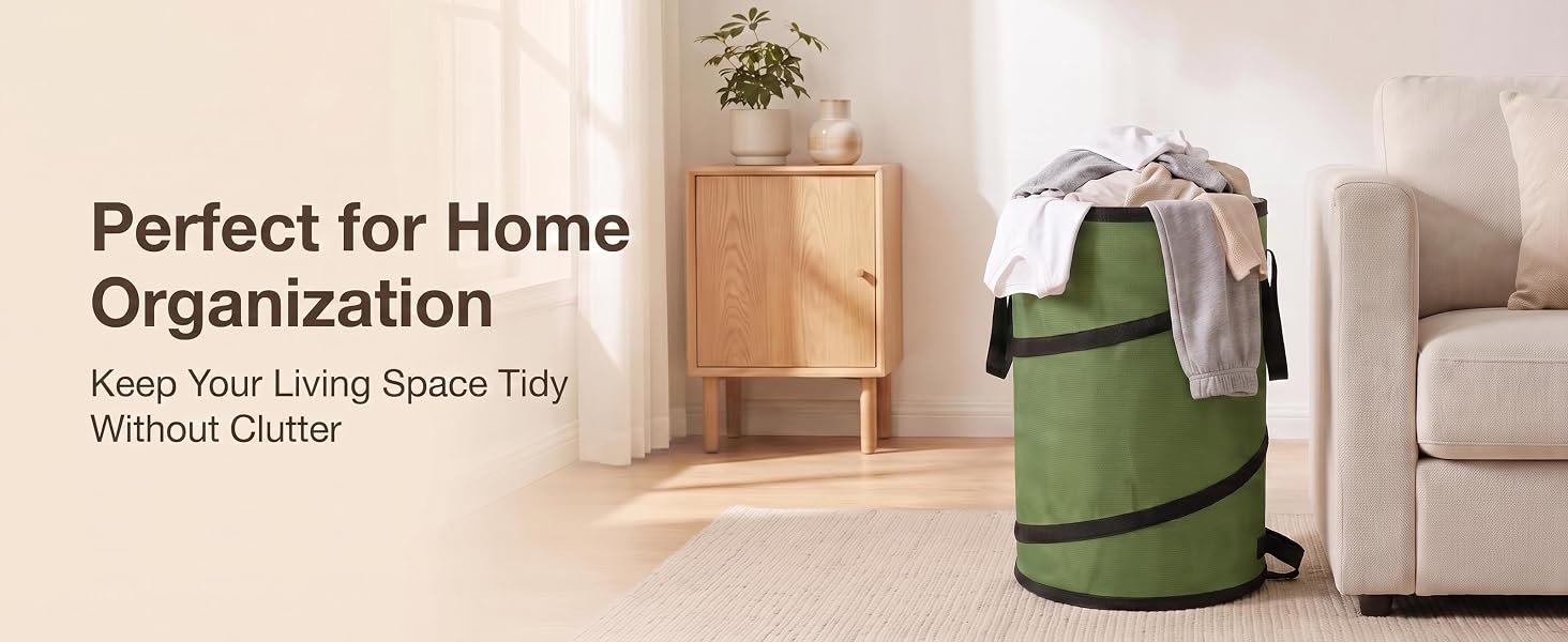 13 Gallon Collapsible Trash Can Pop Up Trash Can For Camping Collapsible Trash Can 13 Gallon