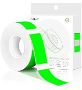 PARLAIM Label Maker Tape Adhesive Fluorescent GreenLabel Paper 0.55"X1.57" (14 X 40mm) 160Labels/...