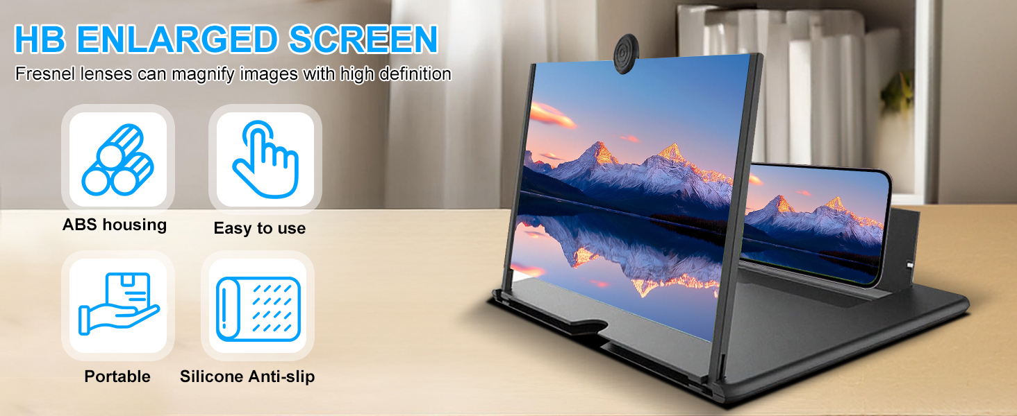 Screen Magnifier for Cell Phone