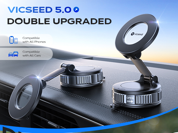 VICSEED for magsafe holder car phone mount holder best cell phone holder for car