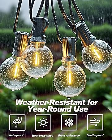 outdoor string lights