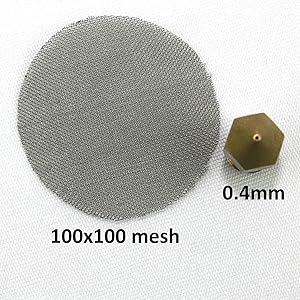 filter mesh nozzle