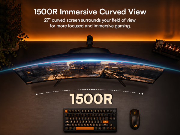 curved gaming monitor