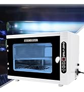 Sterilizer For Nail Tools, 12L Large Capacity Sterilizing Cabinet Sterilizer Beauty Salon Nail Sa...