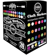 Loddie Doddie Liquid Chalk Markers | Dust Free Chalk Pens - Perfect for Chalkboards, Blackboards,...