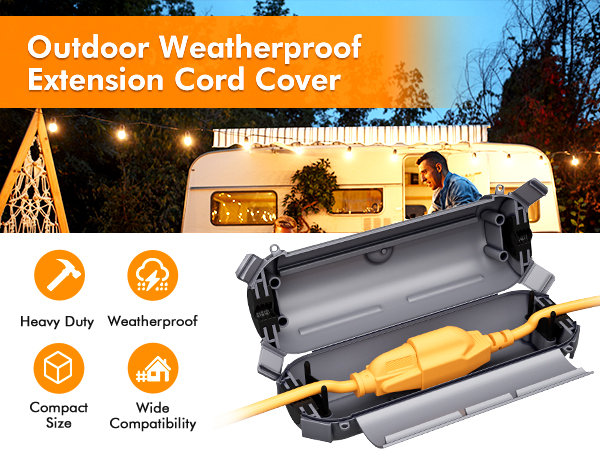 outdoor extension cord cover