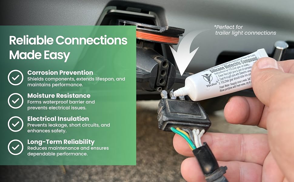 spark plugs grease electrical connectors silicone battery terminals lube tube dielectric lubrican