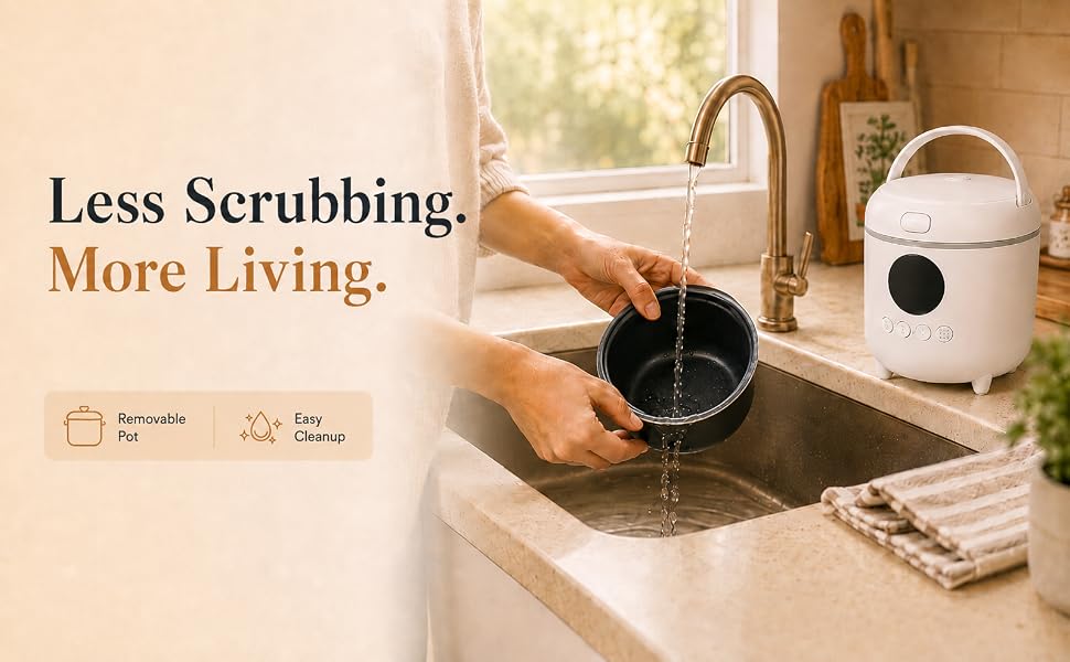 less scrubbing more living